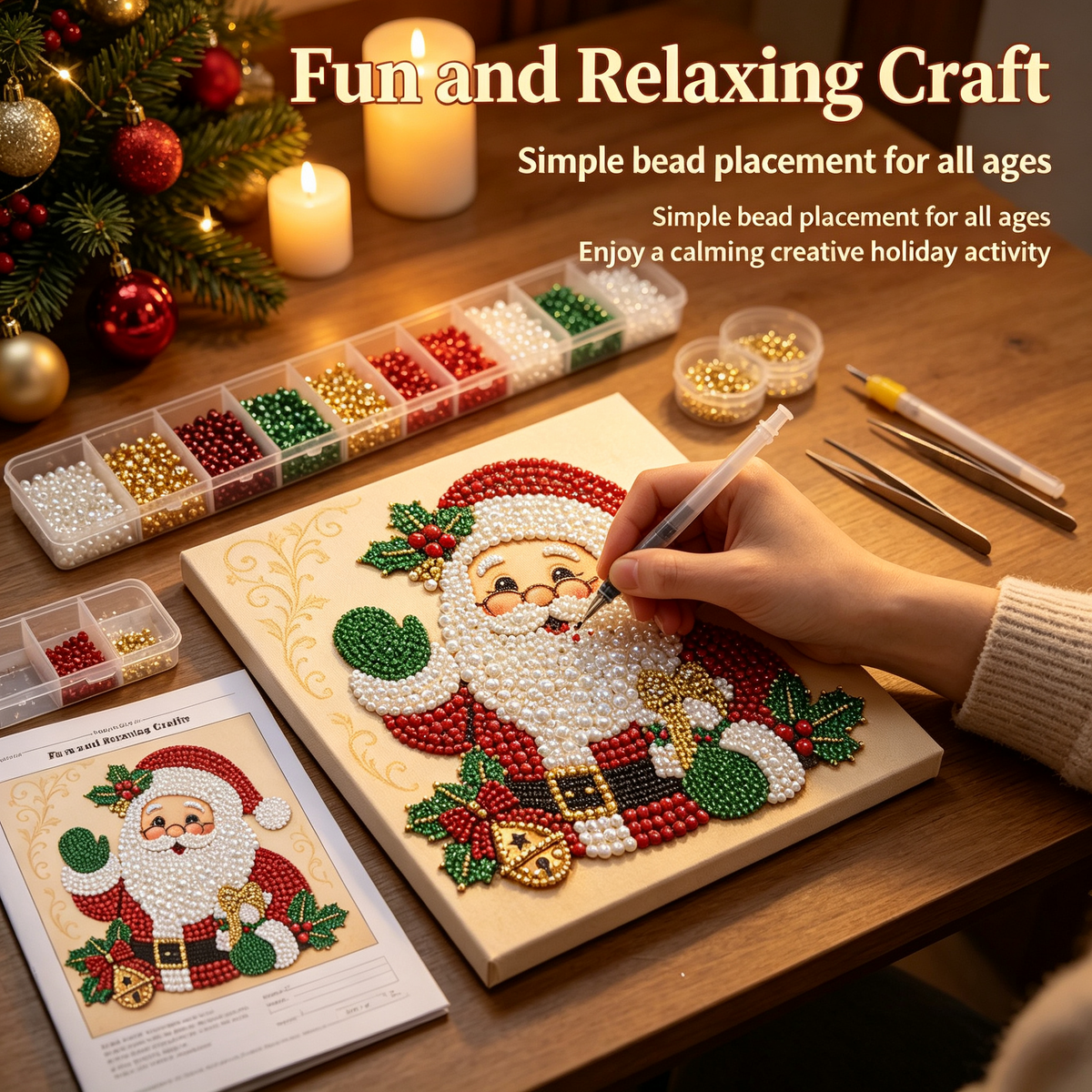 Christmas Pearl Diamond Painting